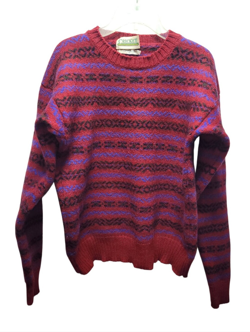 Vintage Cricket 100% Wool Sweater
